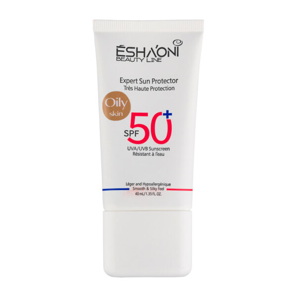 ضد آفتاب رنگی اشااونی با SPF 50 مناسب پوست چرب تا مختلط حجم 40 میلی لیتر