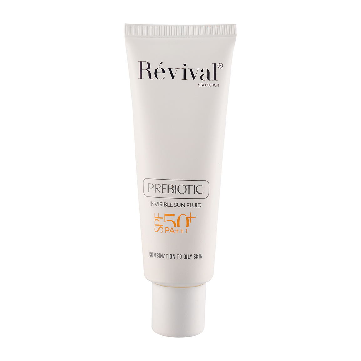 فلوئید ضد آفتاب بی رنگ رویوال با SPF50 مناسب پوست چرب حجم 50 میلی لیتر